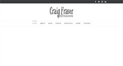 Desktop Screenshot of craigfraserstudios.com